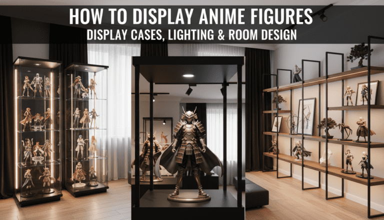 Anime Figuren präsentieren – Vitrine, Licht und Display-Setup
