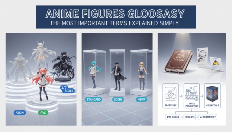 Anime-Figuren Glossar – Scale, NSFW, Cast-off, Materialien & Abkürzungen