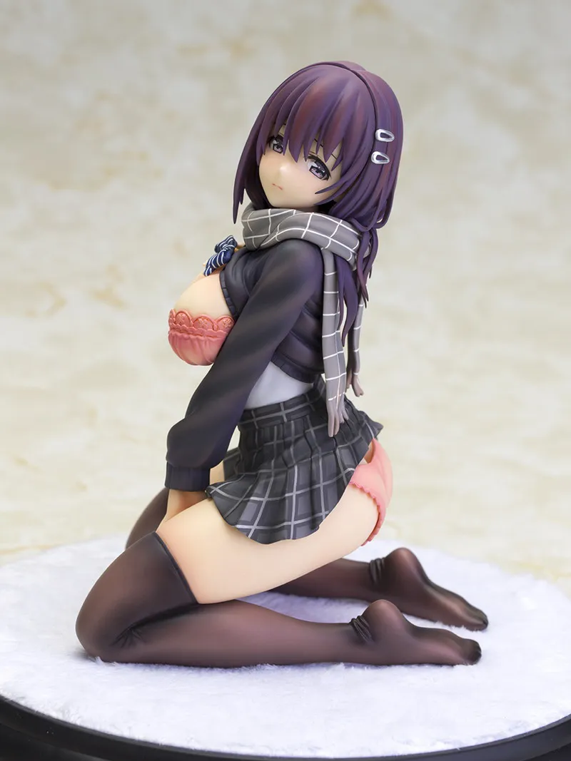 Ecchi Figur Hentai - Muicha Imashita kniend - Komplett ausziehbar 16cm – Bild 3