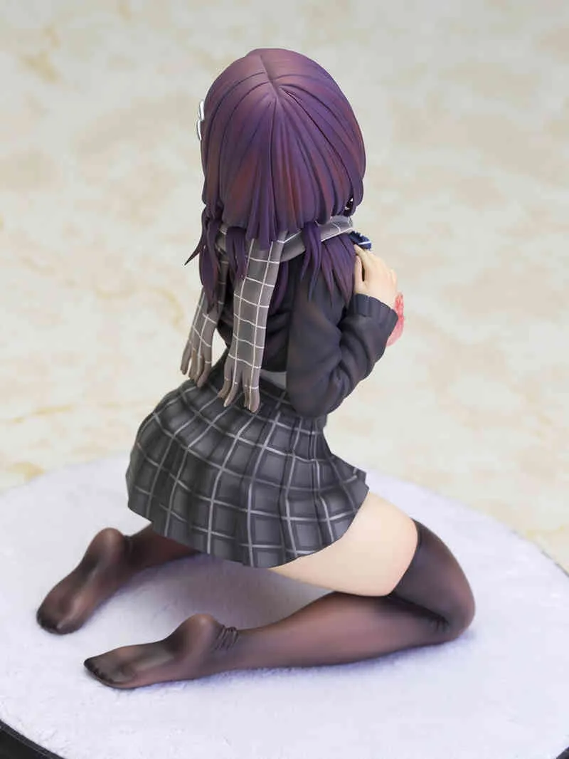 Ecchi Figur Hentai - Muicha Imashita kniend - Komplett ausziehbar 16cm – Bild 5