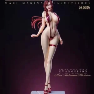 Anime Figur NEON GENESIS EVANGELION Mari Bademode Swimsuit Girl Modell OVP