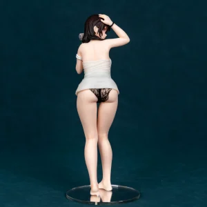 Anime Figur Ecchi -  Girl Kase Daiki ‌Studentin im Handtuch Drying Hair - mit OVP