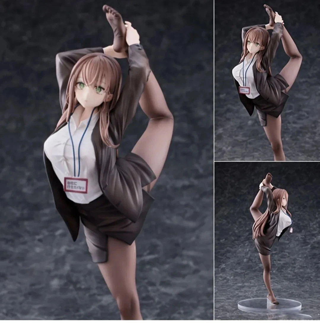 Anime Figur - Flexible Office Lady OL-Chan Who Doesn't Want To Go To Work - 29 cm – PVC-Sammelfigur (18+), Produktbild