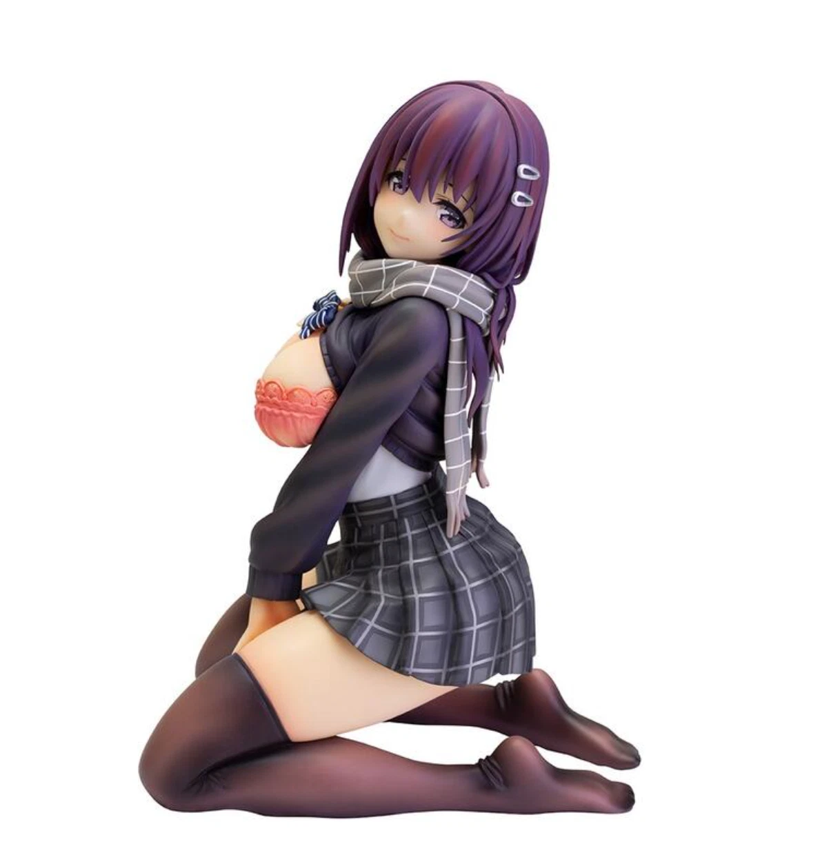 Ecchi Figur Hentai - Muicha Imashita kniend - Komplett ausziehbar 16cm