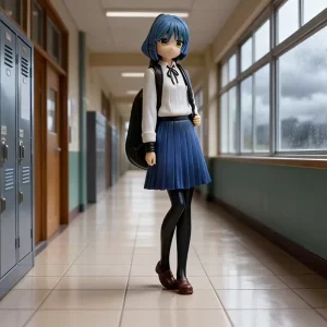 Anime Figur - Guitar Girl 22cm