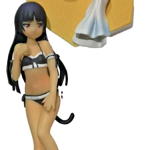 Anime Figur Ecchi - Black Cat Girl Sister - 16cm
