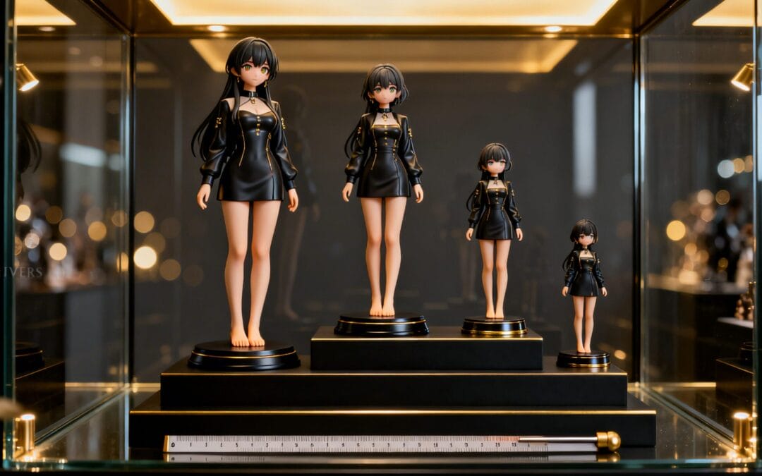 Anime Figuren Größenvergleich Vitrine – ANIVERS Guide